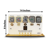 Smart NFC 5-in-1 Table Top Standee - With Big space-II