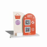 Premium Arch Shaped Smart NFC 2-in-1 in Cutout ( With card Holder )
