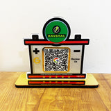 Battery Shaped Smart NFC 1 QR Standee - For Electrical Showrooms & Battery Manufacturers etc-II
