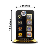 Smart NFC 4-in-1 Standee - Portrait Style