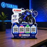 Bike Cutout Edition - Smart NFC 4-in-1 Table Top Standee - Sports Bike Edition