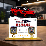 Car Logo Cutout Edition - Smart NFC 2-in-1 Table Top Standee