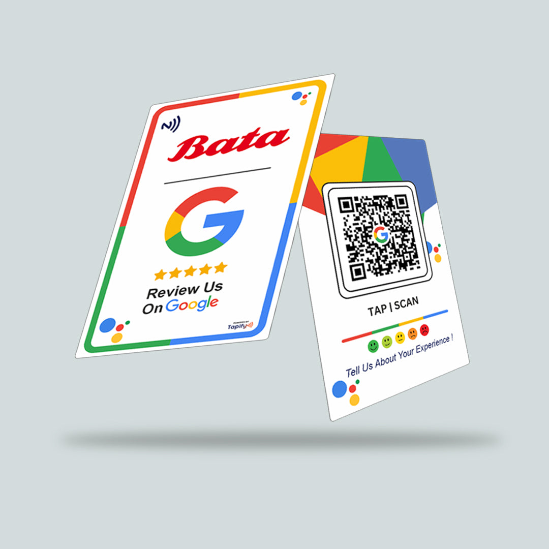 Custom NFC Google Review Card