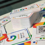 Google Review 3D Sparkle Cards