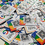 Google Review 3D Sparkle Cards