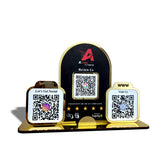 Premium Arch Shaped Smart NFC 3-in-1 Table Top Standee