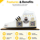 Shoe Shaped Smart NFC 2-in-1 Tabletop Standee