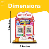Gift Galaxy Edition - Smart NFC 2-in-1 Table top Standee - For Gift Store Theme