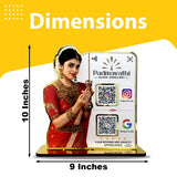 Bridal Cutout - Smart NFC 2QR Standee – For Jewellery Stores