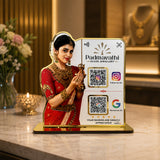 Bridal Cutout - Smart NFC 2QR Standee – For Jewellery Stores