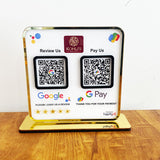 Premium - Smart NFC 2-in-1 Table Top Standee - Text Edition