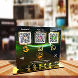 Smart NFC 3-in-1 Table Top Standee - Custom Background Edition