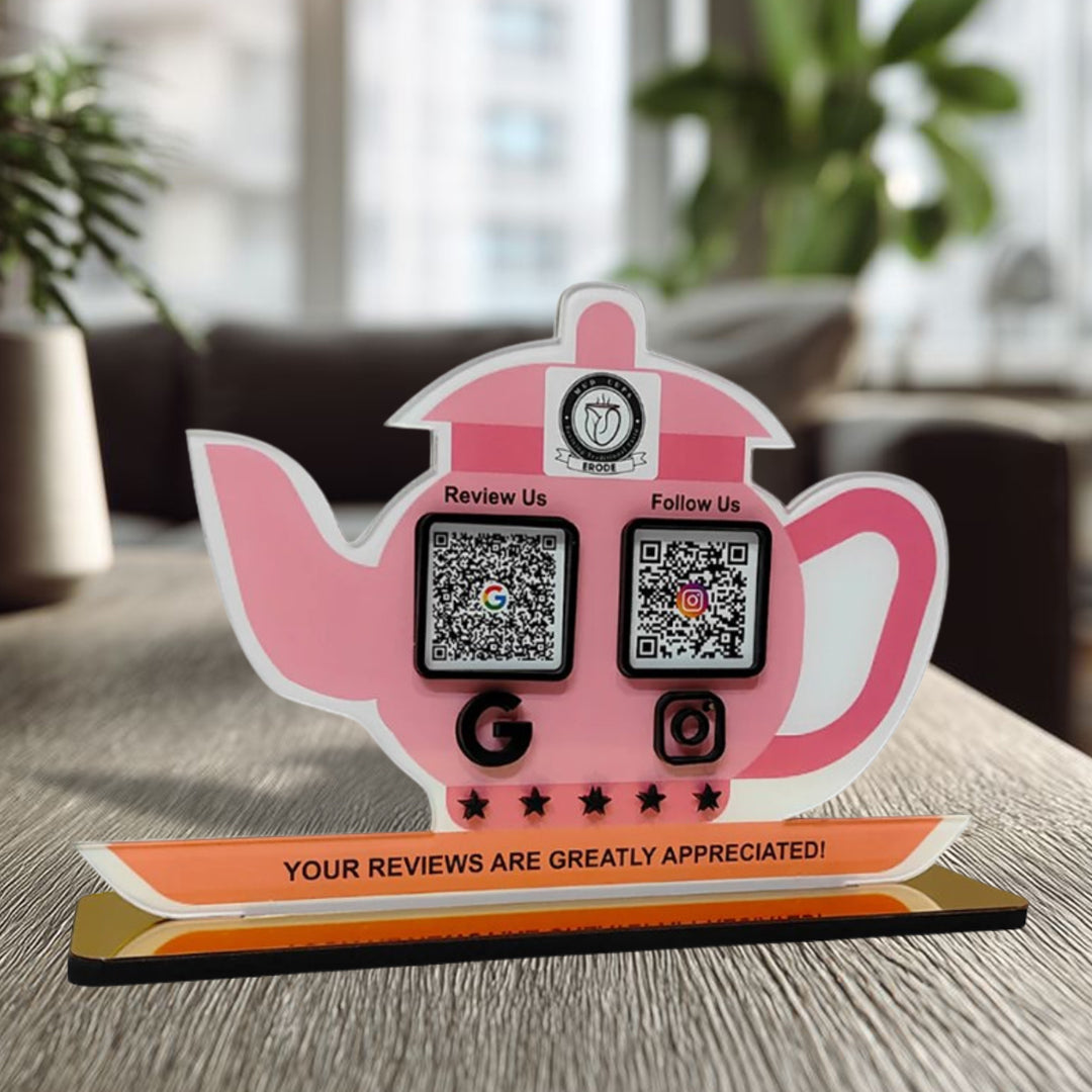 Cattle Shaped - Smart NFC 2-in-1 Tabletop Standee