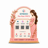 Smart NFC 3-in-1 Standee - Gyncogolist Edition - Pink Theme