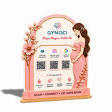 Smart NFC 3-in-1 Standee - Gyncogolist Edition - Pink Theme