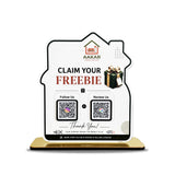 Home Shaped - Premium Smart NFC 2-in-1 Standee - For Home Decor