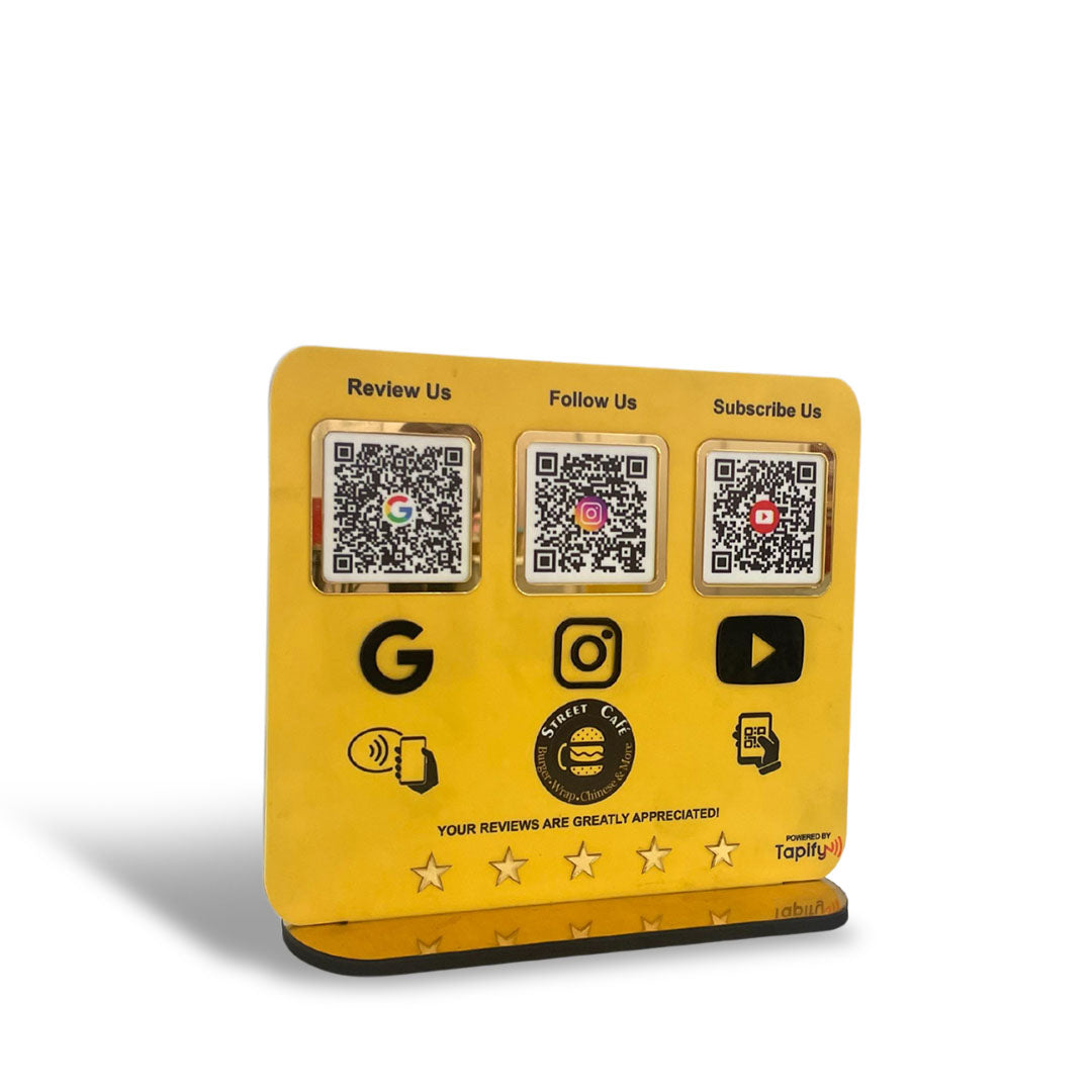 Smart NFC 3-in-1 Table Top Standee - Icon Edition