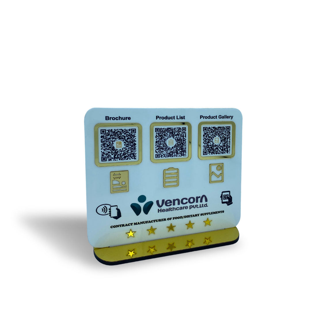 Smart NFC 3-in-1 Table Top Standee - Icon Edition
