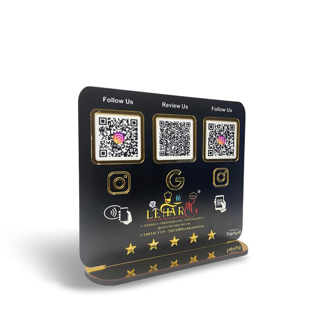 Smart NFC 3-in-1 Table Top Standee - Icon Edition