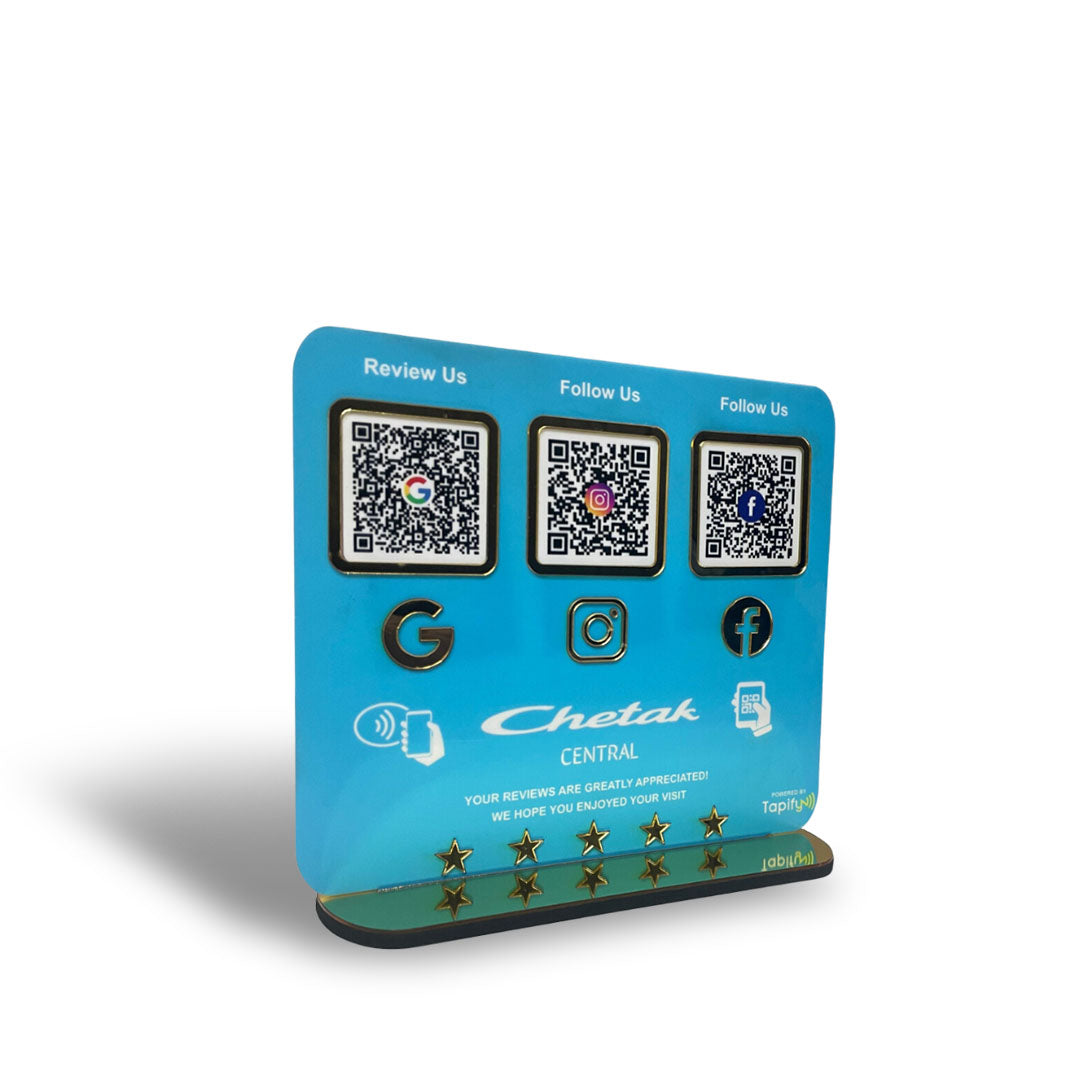 Smart NFC 3-in-1 Table Top Standee - Icon Edition