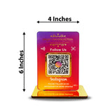 Smart NFC 1 QR Table Top Standee – Instagram Theme