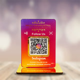Smart NFC 1 QR Table Top Standee – Instagram Theme