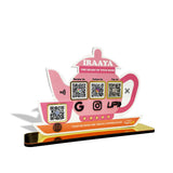 Kettle and Cup Shaped - Smart NFC 4-in-1 Tabletop Standee