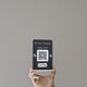 1 QR - Table Top - Payment QR Standee ( Without NFC ) - Dual Side