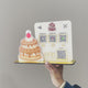 Cake Cutout Shaped Smart NFC 4-in-1 Table Top Standee