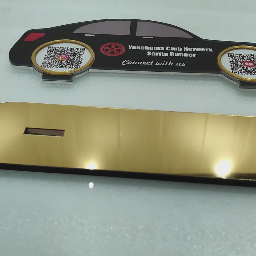 Car Shaped Smart NFC 2-in-1 Tabletop Standee