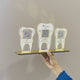 Tooth Shaped  - Smart NFC 3-in-1 Tabletop Standee - Blue Colour | For Dentist