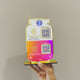 Premium Protein Supplement Shaped Smart NFC 2-in-1 Tabletop Standee - Theme Edition | For Gym & Supplement Stores