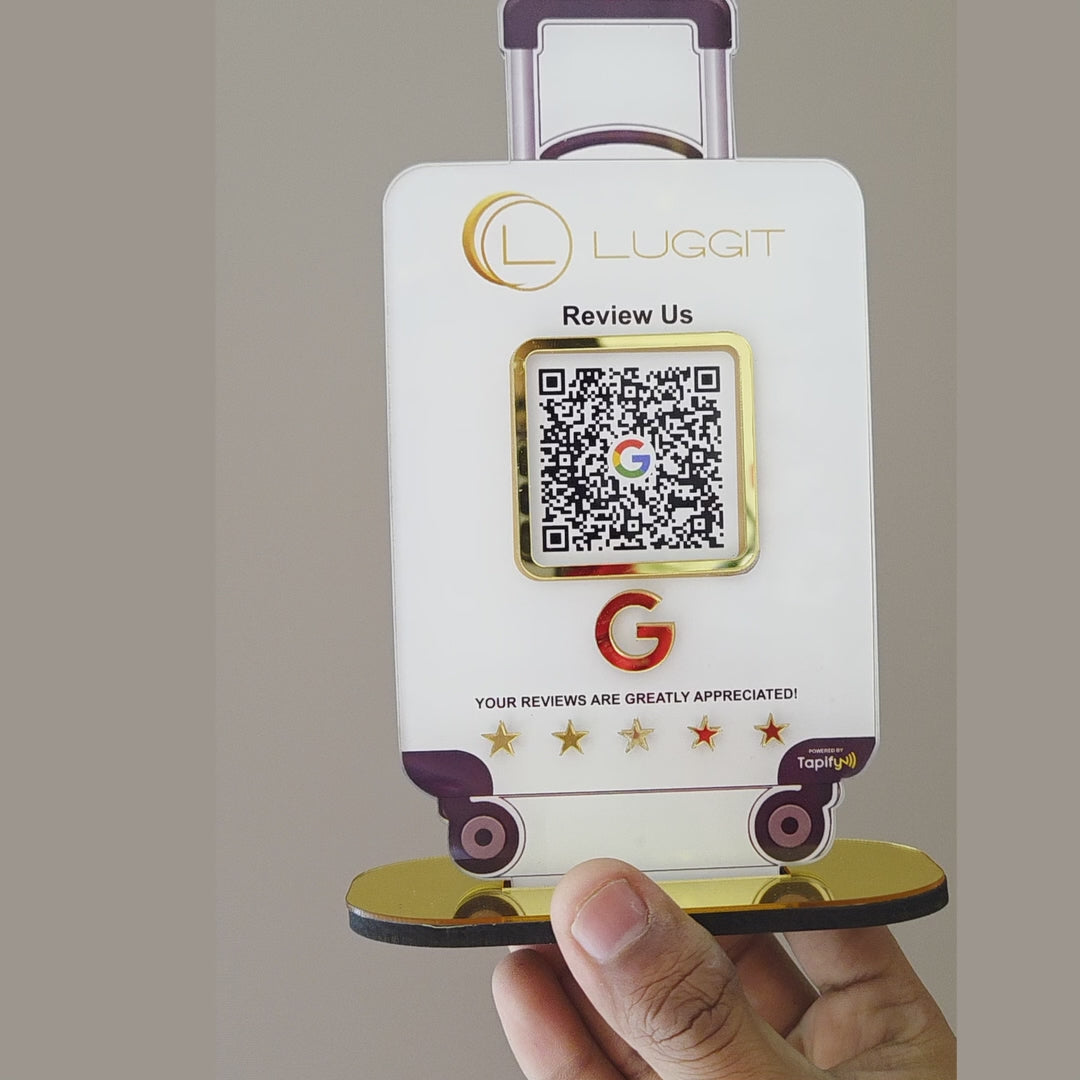 Suitcase Trolly Shaped - For Suitcase Businesses & Travel Agenicies