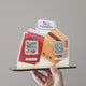 Courier Box Shaped | 2 in 1 Smart NFC Standee