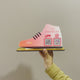 Shoe Shaped - Smart NFC 3-in-1 Tabletop Standee - With Gradient Background