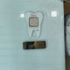 Dental Tooth Shaped NFC Single QR Standee - For Dentists | Size : 7x5 Inches