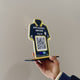 T-Shirt Shaped - Premium Smart NFC 1QR Tabletop Standee- Paytm