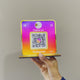 Premium Instagram  -1 QR Table Top Standee