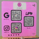 Vogue Series – NFC 3-in-1 Smart NFC Table Top  Standee-Pink Colour
