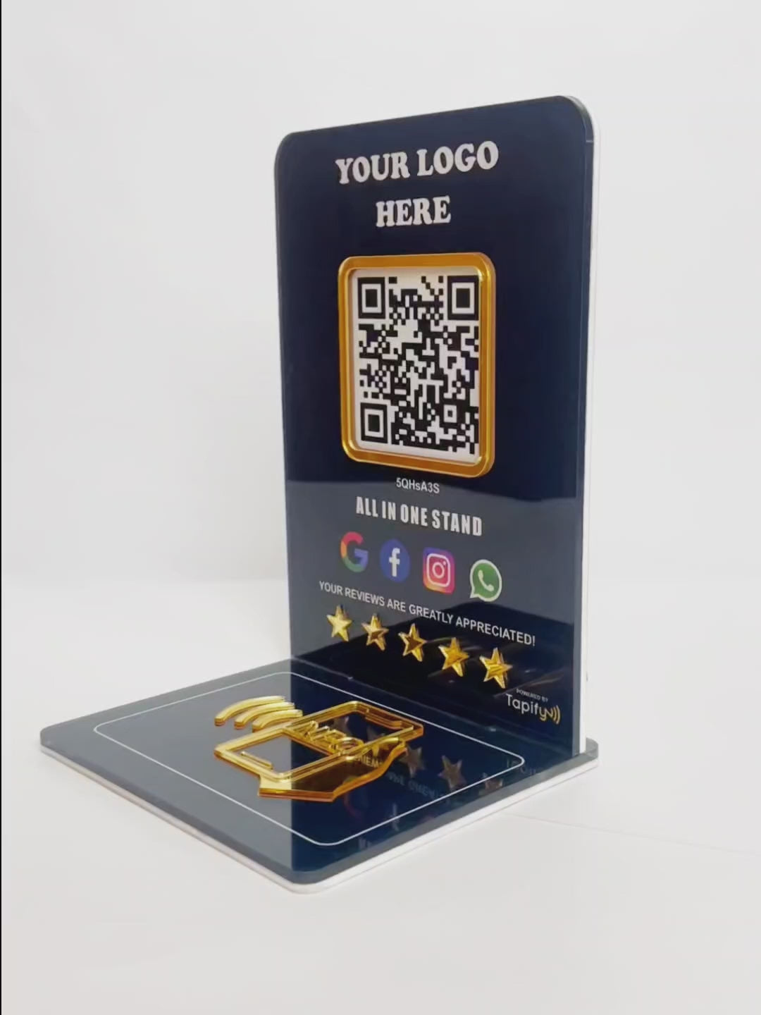 Premium All In One Smart NFC Standee