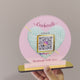 Crosia Shaped Cutout - Smart NFC 1 QR Standee