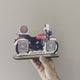 Adventure Bike Shaped  - Smart NFC 2-in-1 Tabletop Standee