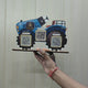 Tractor Shaped Smart NFC 3-in-1 Tabletop Standee
