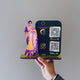 Lady Cutout Smart NFC 2-QR Standee - II