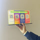 Premium Smart NFC 4QR Table Top Standee | Social Media Theme Edition | Google, Insta , FB ,YT( Big Size )