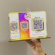 Premium Smart NFC 3QR Table Top Standee | Social Media Theme Edition With Big UPI