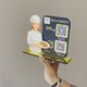 Chef Cutout Smart NFC 2QR Standee - For Restaurant