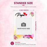 Personalized Dad Photo Frame – Custom Acrylic Gift for Father & Son/Daughter