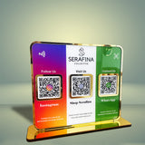 Premium Smart NFC 3-in-1 Table Top Standee -Theme Edition - Instagram,Website,Whatsapp