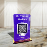 Smart 1 QR Table Top Standee – PhonePe Theme (Without NFC)